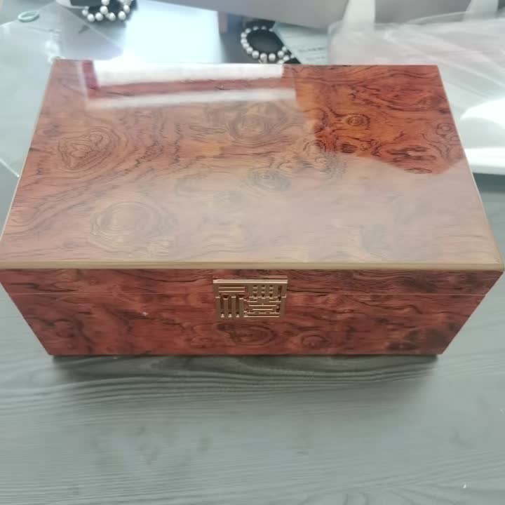 Customizable Letter Jewelry Box, High-End Luxury Design